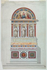 Elevation of an Altar, 1894